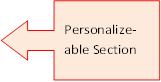 Personalize-able Section
